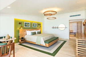 1 King Bed Luxury Pool View at Presidente Cozumel Resort & Spa 