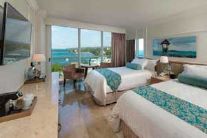 Deluxe Ocean View Room at Moon Palace jamaica